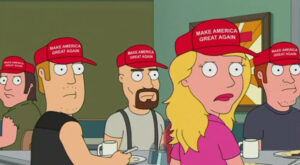 'Family Guy' Mocks Trump Supporters as Vile Creatures from Hitchcock's 'The Birds'