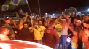 Brazilian Police join Demonstrators Protesting against 'Stolen' Election - WATCH