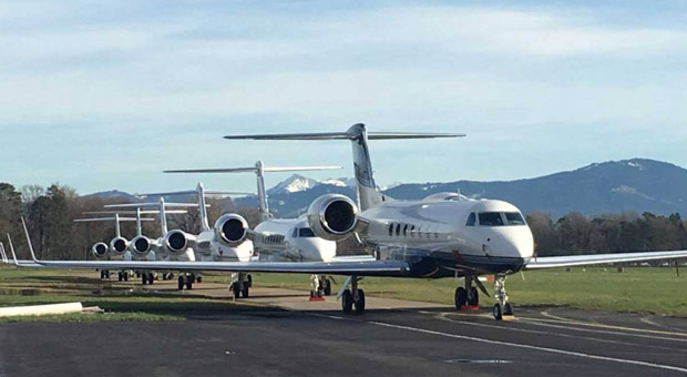 Climate Group Turns on World Economic Forum after Hundreds Of Private Jets Fly into Davos