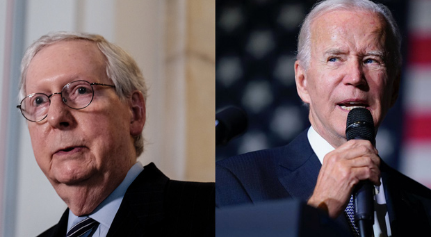 Mitch McConnell Teams Up with Joe Biden to Promote Infrastructure