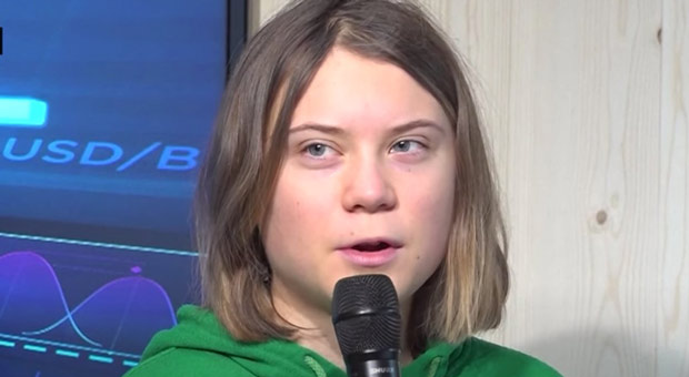 TURNING ON HER CREATORS: Greta Thunberg Attacks Davos Elites for "Fueling the Destruction Planet"