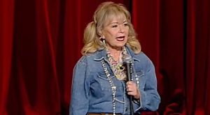 Roseanne Barr Belts Out Jokes during EPIC Comedy Comeback: 'My Pronouns Are Kiss My A**'