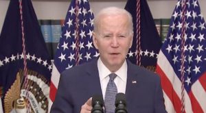 Biden Blames Banks Collapsing on Trump, Pats Himself on Back for 'Saving Banking the Industry'