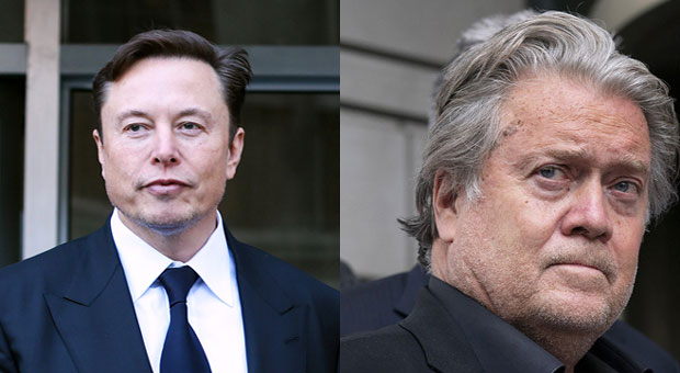 Elon Musk Gives Steve Bannon a Brutal Response After he Calls Him a "Phony"