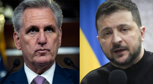 Kevin McCarthy Snubs President Zelensky's Invitation To Visit Ukraine