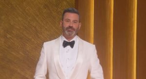 Jimmy Kimmel Attacks Tucker Carlson at Oscars for Turning January 6 'Insurrection' into 'Sightseeing Tour'