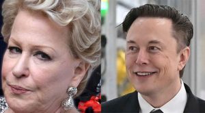 Bette Midler Suffers Meltdown over Losing Blue Check Mark on Twitter Elon Musk Is A WORM