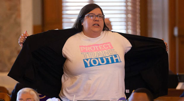 Dem Lawmaker Suffers MELTDOWN after State Legislature Votes to Bar Transgender Individuals from Girl's Sports