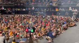 Hundreds of Children ERUPT into Chants of Let's Go Brandon During Wrestling Event