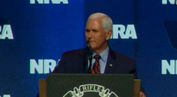 Mike Pence Booed at NRA Convention