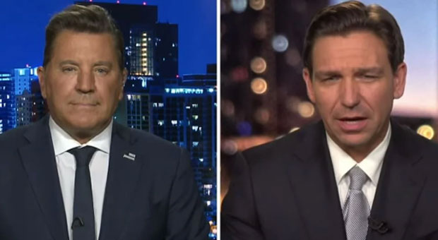 DeSantis Quickly Dodges Question When Asked If He Would Be Trump's