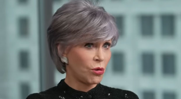 Jane Fonda Claims White Men Are Causing Climate Change We Have to Arrest and Jail Them