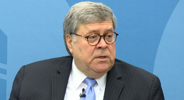 RINO Bill Barr Claims Trump Will Deliver Chaos If He Becomes President Again