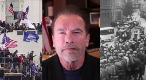 Arnold Schwarzenegger Doubles Down on Comparing January 6 Riot to Kristallnacht