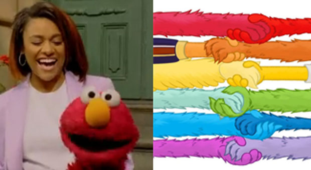 Iconic Kids TV Series Sesame Street Goes ALL IN for Pride Month Happy Pride Elmo Loves You