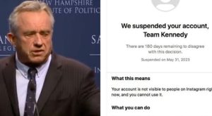 Instagram BANS RFK Jr from Creating New Campaign Accounts