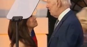 Joe Biden Tries to Grope Actress Eva Longoria Who Cannot Hide Being Creeped Out