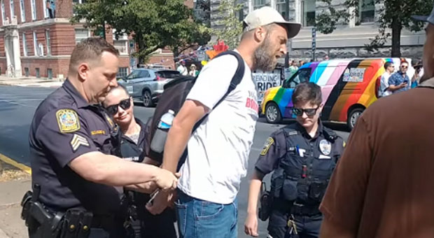 Man Arrested for Reading Bible at Pride Event in Pennsylvania