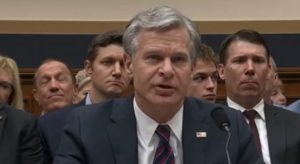 FBI Chief Chris Wray Appears to Admit Biden Is Under Investigation for Accepting Ukrainian Bribes