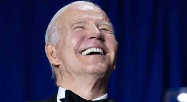 Joe Biden Laughs Off Republican’s Threat of Impeachment I Love That One