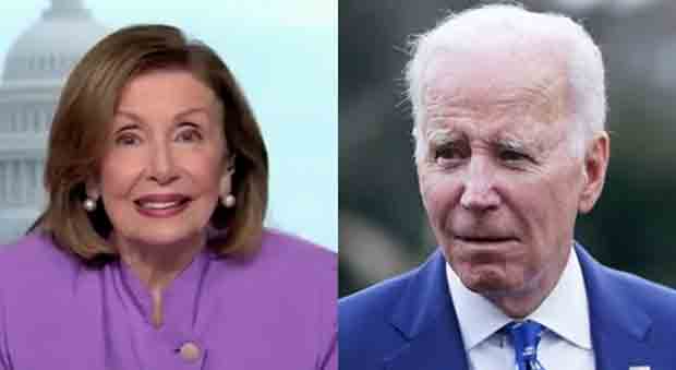 Nancy Pelosi Creepily Defends Biden over Attacks on His Age He's A kid to Me