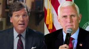 Tucker Exposes Creepy and Sinister Mike Pence in Explosive Biography