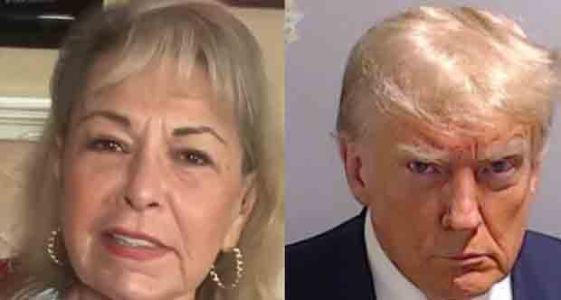 Roseanne Barr Nails Trump's Mug Shot with EPIC 5-Word Response