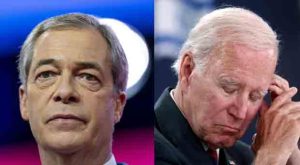 Brexit Leader Nigel Farage Predicts Dems Will Drop Senile Biden from 2024 Ticket