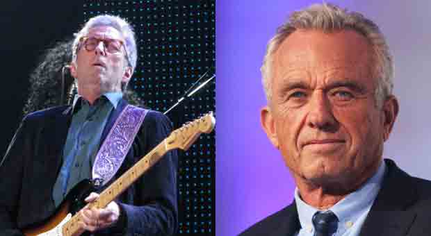 Eric Clapton Raises $2.2 Million for Robert F. Kennedy Jr