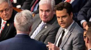 Gaetz Special Interests Who Own McCarthy Want Us Backed Up against the Wall