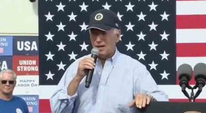 Joe Biden Uses Labor Day Address to Attack Trump He Didn’t Build a Damn Thing