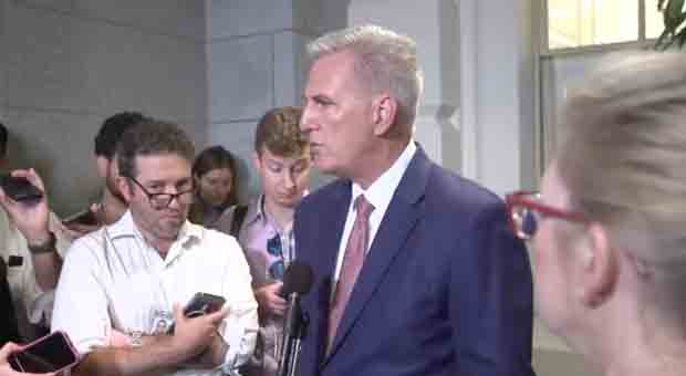 McCarthy Obliterates Reporter Who Claims NO EVIDENCE for Biden Impeachment Inquiry