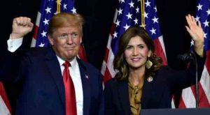 Rumors Swirl about Trump’s VP Pick as He Hosts Sold Out Event with Kristi Noem