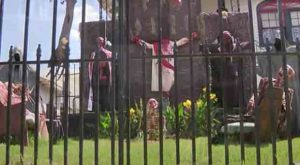 Satanic Halloween Display Showing Decapitated Jesus Sparks OUTRAGE in New Orleans
