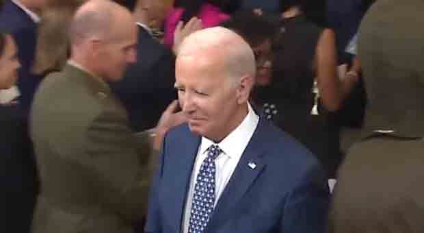 White House Claims Biden Abruptly Left Medal of Honor Ceremony Due to COVID