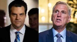 Gaetz Addresses McCarthy’s Claims He’s Not 'Conservative' by Daring Him to Attend Trump Rally