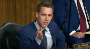 Josh Hawley Biden Is "Facilitating the Largest Child Trafficking Ring in US History"