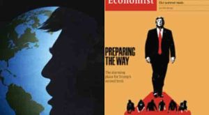 The Economist Depicts Trump as the “Biggest Danger to the World” in 2024