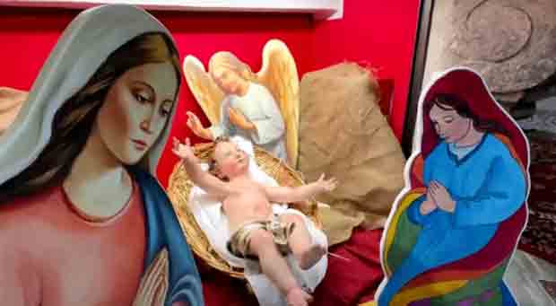 Italian Church Faces Backlash for "Blasphemous" Same Sex Nativity