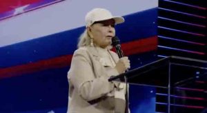 Roseanne Barr Goes Viral at Turning Point USA: 'I'm All In for President Trump'