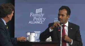 Tucker Suggests Vivek Ramaswamy Could Make Great Trump VP Pick