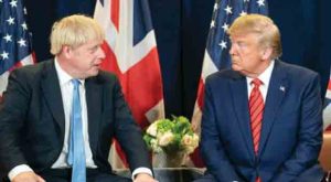 Boris Johnson Says WEF Elite “Trembling Violently” over Trump’s Return