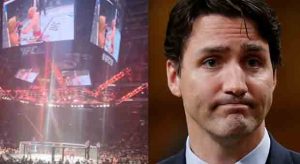 MMA Fans Break Out in Chants of ‘F**K Trudeau’ at UFC 297
