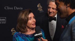 Pelosi Appears Drunk at Clive Davis Pre-grammy Gala