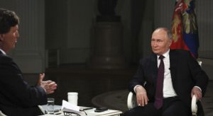 Putin Appears to Troll Biden during Tucker Carlson Interview