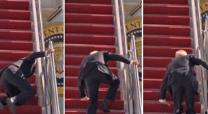 Secret Service Forced to Monitor Biden Climbing Stairs as Health Deteriorates
