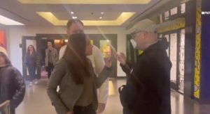 AOC Confronted by Angry Protesters outside Movie Theater