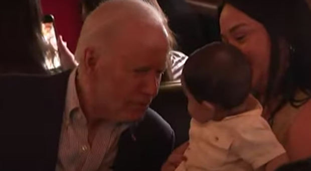 Biden Wanders Off Stage Mid-Event after Spotting Baby: 'I Couldn't Resist' – WATCH