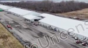 Drone Accidentally Discovers ‘Secret’ Migrant Camp in Shuttered US Airport