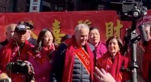 Leaked Video Shows Schumer and New York Dems Waving Chinese Flag